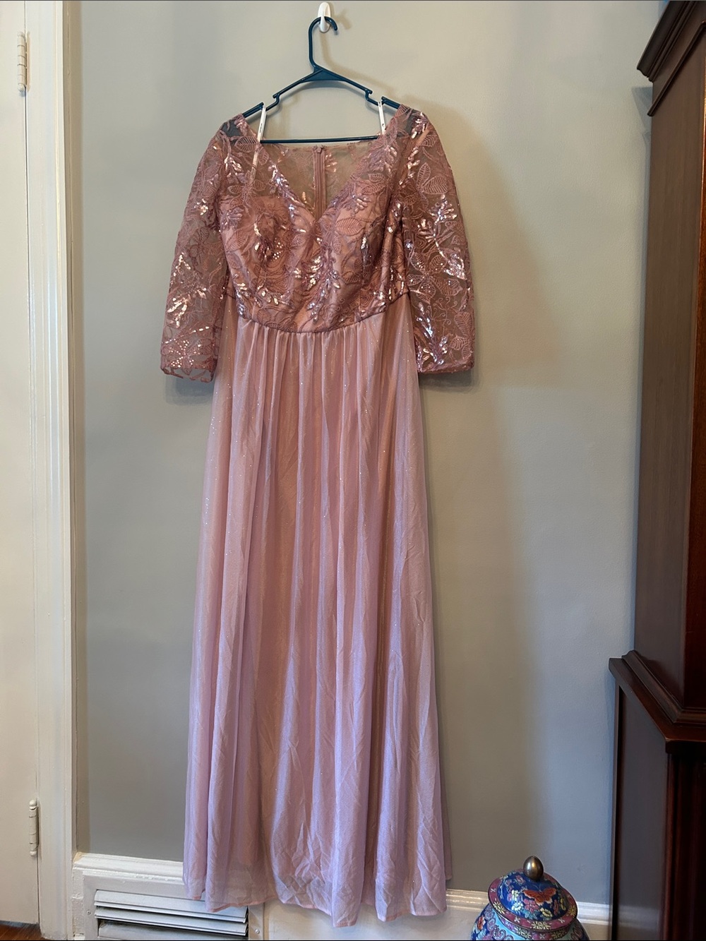 AW Bridal Bridesmaid Dress, New, Size 20, Rose